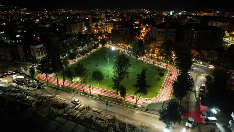 75. Yıl Koşu Parkı yenilenen yüzüyle Adıyamanlılardan tam not aldı