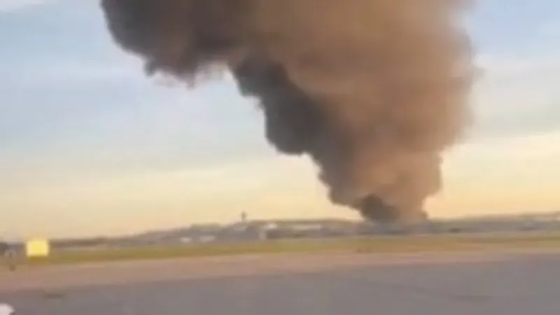 ABD'de kargo uçağı düştü! 7 ölü 11 yaralı