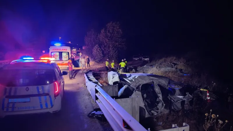 Adıyaman'da tanker ile çarpışan otomobildeki 1 kişi öldü