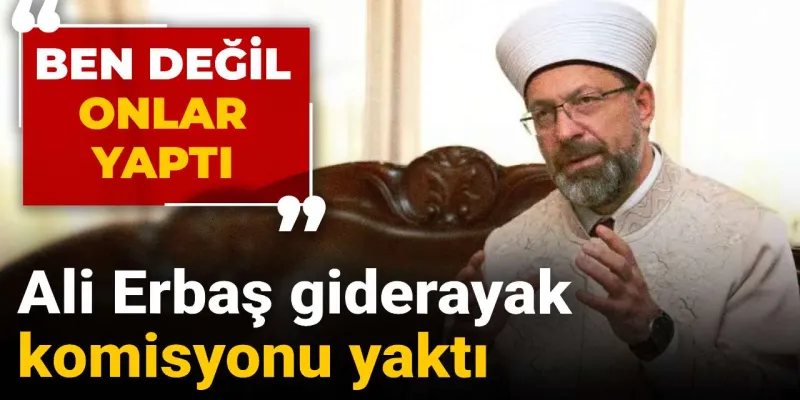Ali Erbaş'tan Şok İtiraf: Hutbeleri Ben Yazmadım! Kim Yazdı?