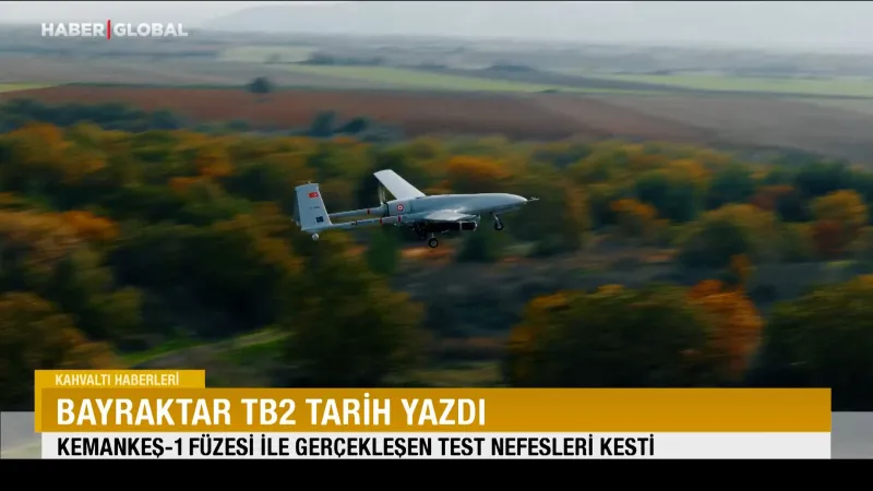 Bayraktar TB2 tarih yazdı!