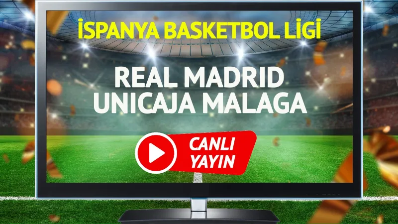 Real Madrid Malaga Maçı CANLI! Şifresiz İzle, Saat Kaçta?