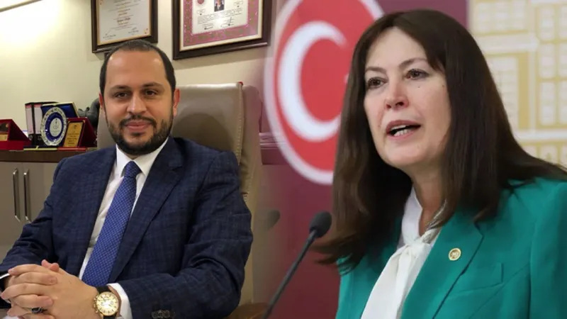 Canlı yayında kavga! İYİ Partili ve AK Partili birbirine girdi