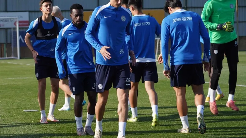 Rizespor Beşiktaş'a Hazırlanıyor! İşte İlk İdman Detayları