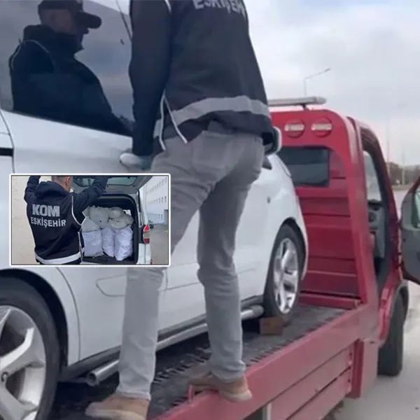 Çekiciye yüklenmiş araçtan çıktı! Tam 480 adet!