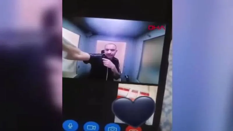 Cezaevinden Tehdit! Enişte dehşeti kamerada