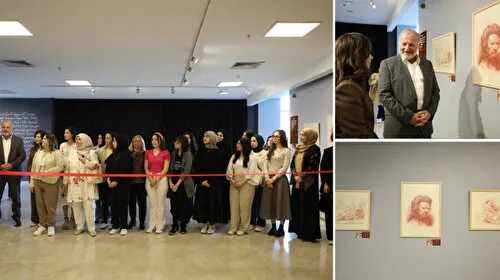 Esenler'de Sanat Şöleni! "İzler ve Çizgiler" Sergisi Açıldı