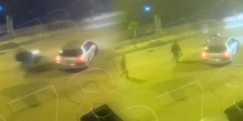 Ehliyetsiz Sürücüden Flaş Kaçış! Kaza Anı Kamerada