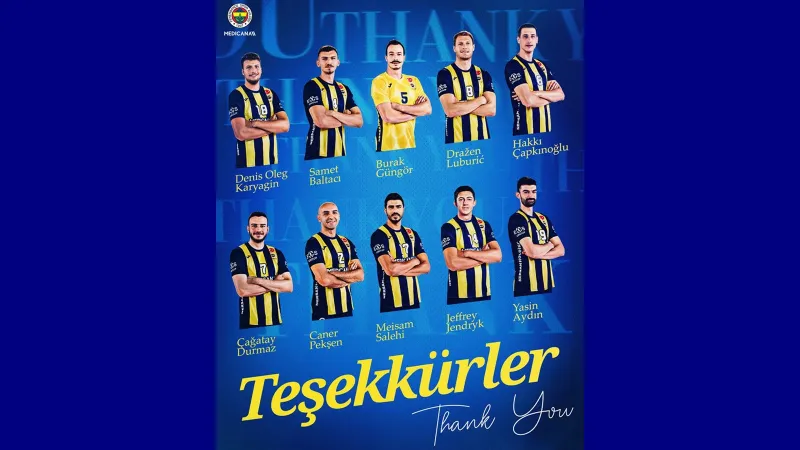 Fenerbahçe Voleybolda Şok Ayrılık! Kimler Gitti?