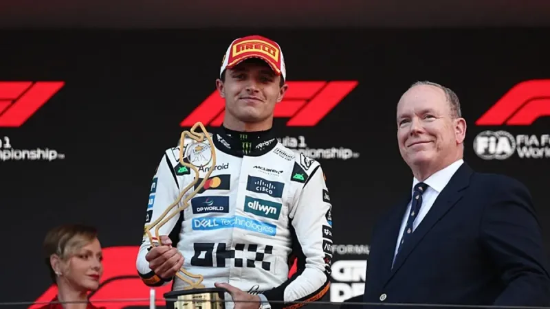 Lando Norris Monaco'yı Fethetti! F1'de Şampiyonluk Sinyali Mi?