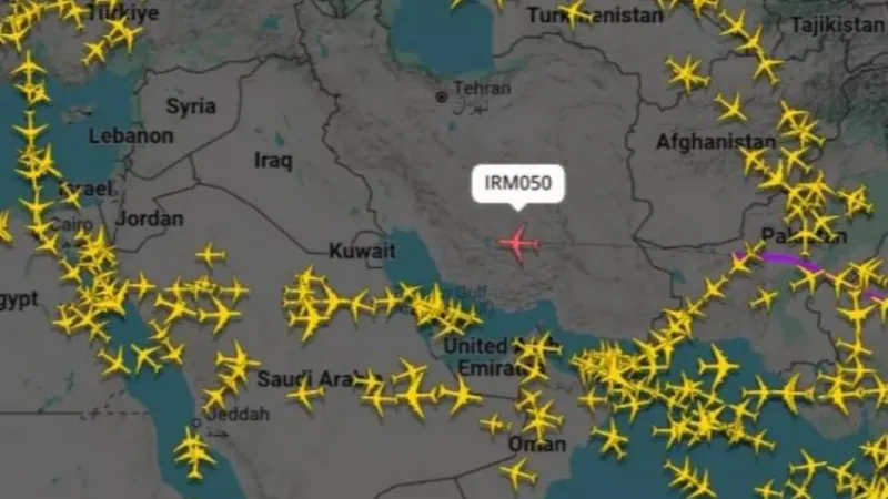 Füzelerin Gölgesinde Tahran'a İniş! O Uçak Neden Oradaydı?