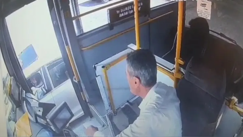 Gaziantep'te Otobüs Şoförüne Silahlı Saldırı! İşte O Anlar