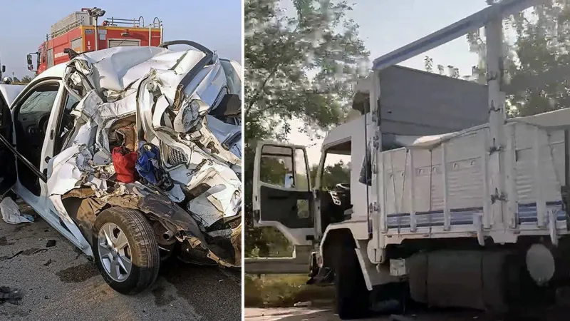 Hatay'da Feci Kaza! Kamyon Dehşeti: 1 Ölü, 10 Yaralı!