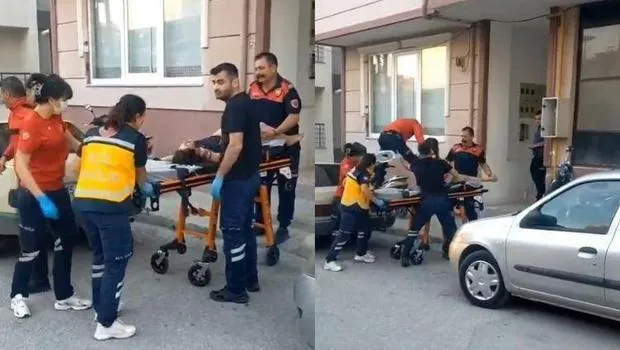 Burdur'da Şok! İntihar İhbarı Verip Balkondan Atladı!