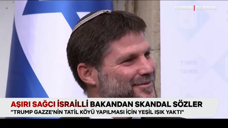 İsrailli bakandan skandal sözler: “Trump Gazze’nin tatil köyü yapılması için yeşil ışık yaktı”