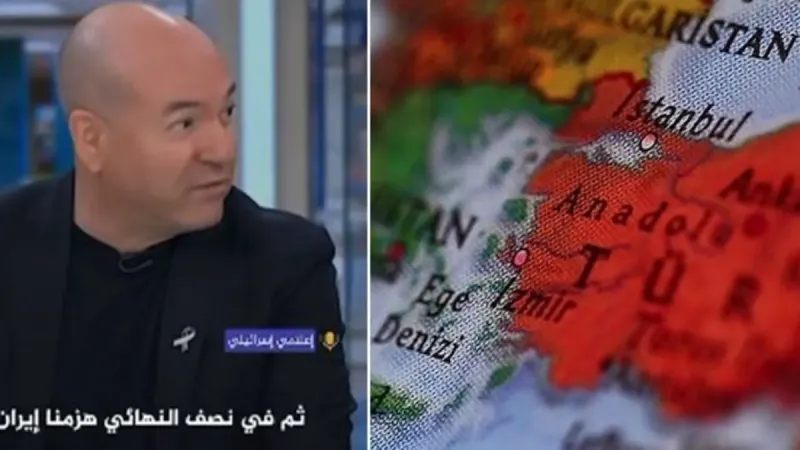 İsrailli sunucudan alçak sözler! "Hamas ve İran'ı yendik finalde Türkiye var"