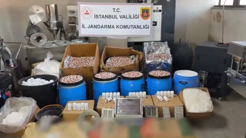 İstanbul'da Uyuşturucu Operasyonu! Şok Baskın ve Rekor Ele Geçirme