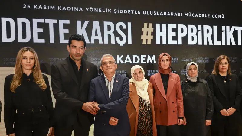 KADEM'den Şiddete Karşı Büyük Kampanya! Kenan İmirzalıoğlu Devrede