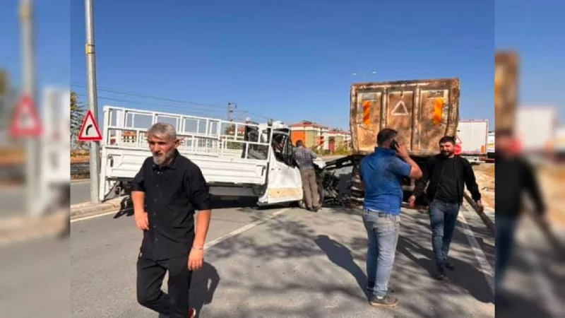 Malatya'da Feci Kaza! Hafriyat Kamyonu Dehşet Saçtı: 1 Ölü