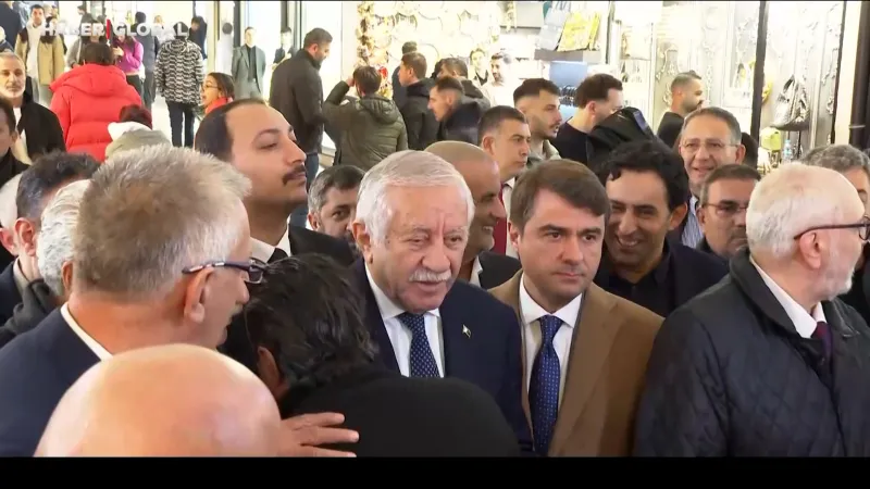 MHP'den Kapalıçarşı esnafına ziyaret