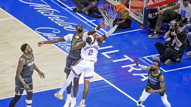 Oklahoma City Thunder Fırtınası! Batı Finalinde İlk Darbe!