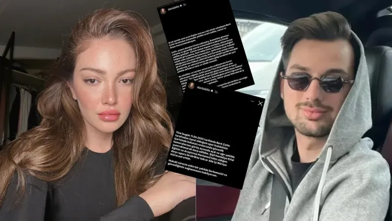Danla Bilic Şoke Etti! Eski Sevgilisi Berk Çetin'den İnanılmaz İddialar