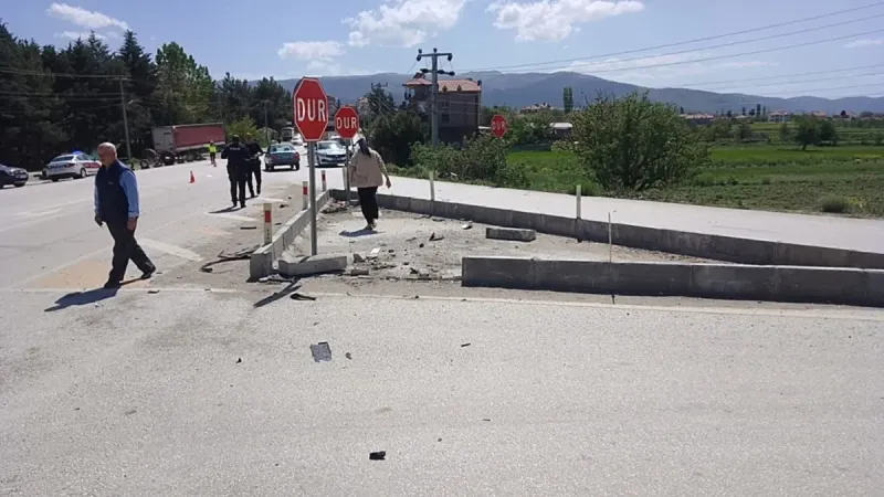 Burdur'da Feci Kaza! Motosiklet Sürücüsü Hayatını Kaybetti