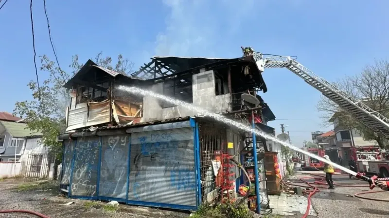 Düzce'de Ev Alevlere Teslim! Yangın Faciası