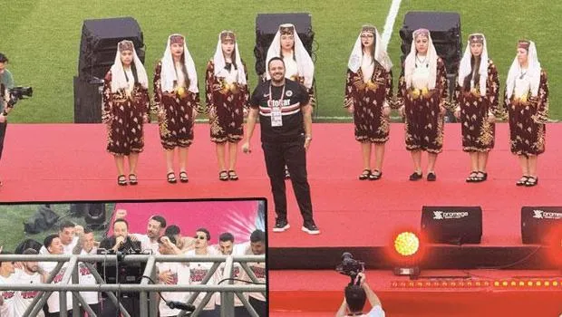 Tenor Karahan'dan Süper Lig Coşkusu: Futbolcularla Marş Söyledi!
