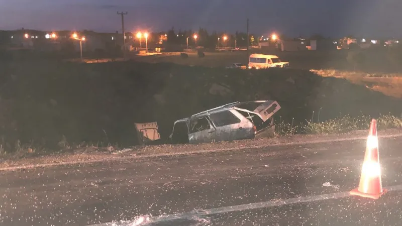 Gaziantep'te Feci Kaza! Kamyonet ve Otomobil Çarpıştı: Yaralılar Var!