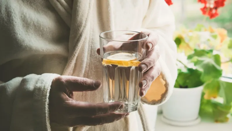 Uyumadan Önce Limonlu Su İçmek Şok Etkisi Yaratıyor! İşte Faydaları