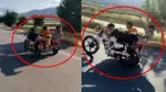 Hatay'da Sepetli Motosikletle Ölümle Dans! Görüntüler Şoke Etti