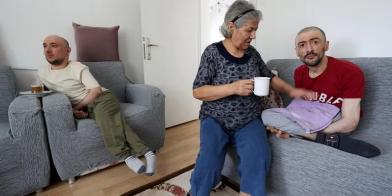 40 Yıllık Adanmışlık! Engelli Oğullarına Hayatını Verdi