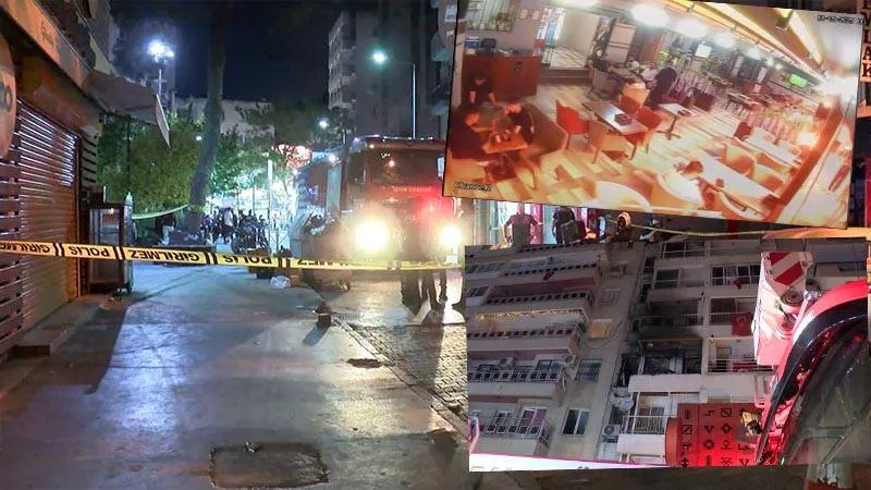 İzmir'de Korkunç Patlama! Gaz Sızıntısı Faciası Kamerada
