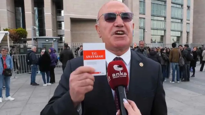 Mahmut Tanal Adliye Önünde İsyan Etti! Sorumlu Kim?