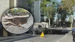 Sarıyer'de Yol Çöktü! İstanbul'da Panik Anları Yaşandı