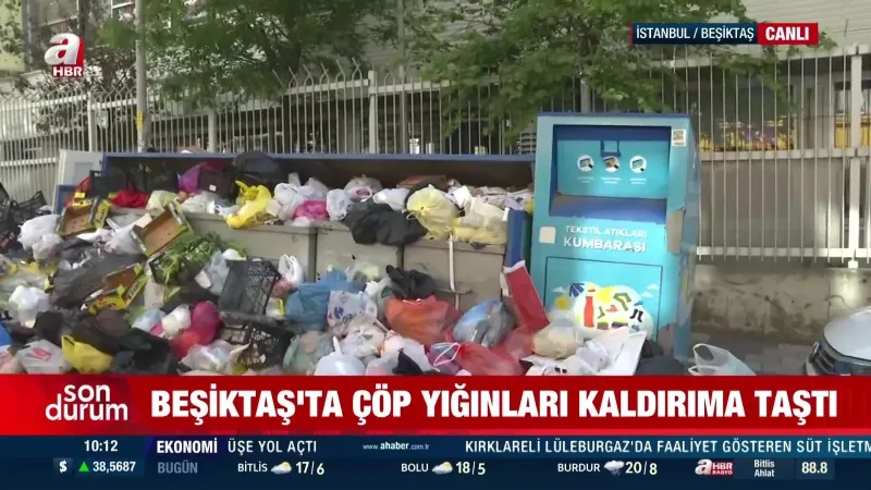Beşiktaş'ta Çöp Krizi: Vatandaşlar İsyan Bayrağını Açtı!