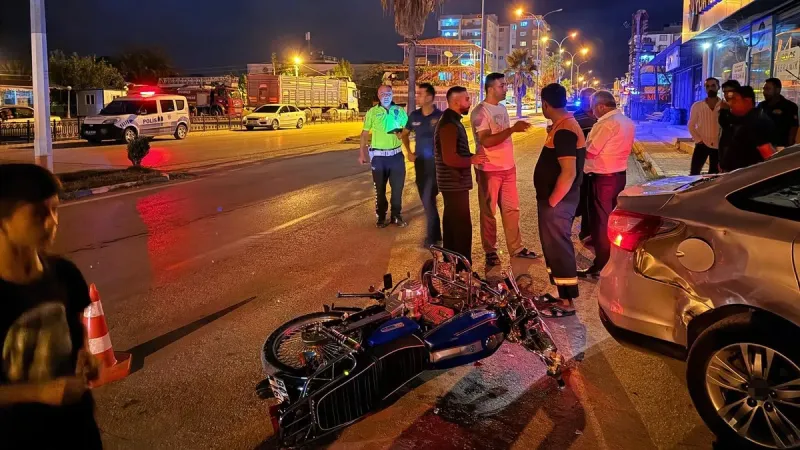 Osmaniye'de Feci Kaza! Motosiklet ve Otomobil Çarpıştı: İşte Yaralıların Durumu