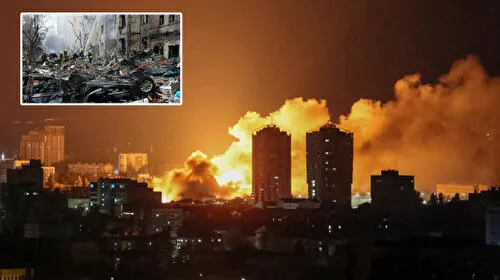 Rus ordusu Kiev'i vurdu: 14 ölü 60 yaralı