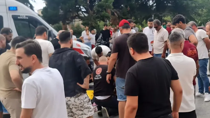 Sakarya'da Motosikletli Kaza: İşte O Anlar!