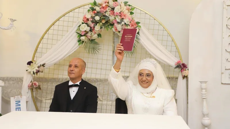 Manisa'da Engel Tanımayan Aşk! O Araç Gelin Arabası Oldu
