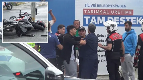 Silivri'de Kaza Sonrası Ortalık Karıştı! Baba Şoke Etti