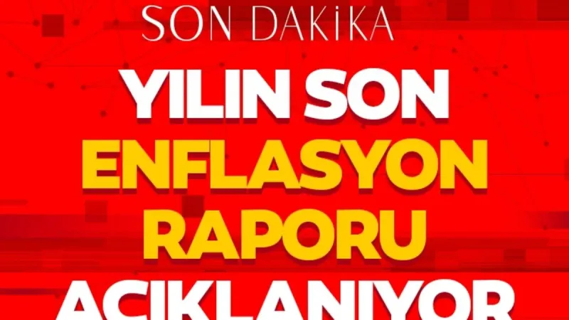 SON DAKİKA | Merkez Bankası Başkanı Fatih Karahan yılın son enflasyon raporunu açıklıyor