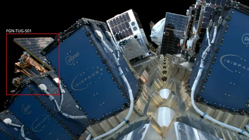 Türkiye'nin ilk yörünge transfer aracı FGNTUGS01 uzayda