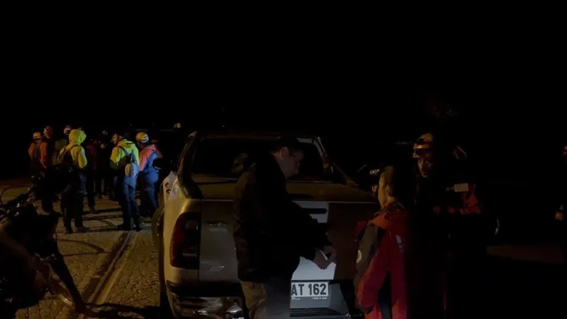 Uludağda kayıp 2 kişiyi bulmak için ekipler seferber oldu