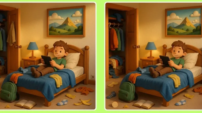 Zeka Testi: Tabletle Oynayan Çocuklar Arasındaki Farkı Bul!