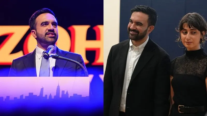 Zohran Mamdani kimdir, kaç yaşında, kökeni ne? New York'un Müslüman belediye başkanı Zohran Mamdani evli mi, eşi kim?